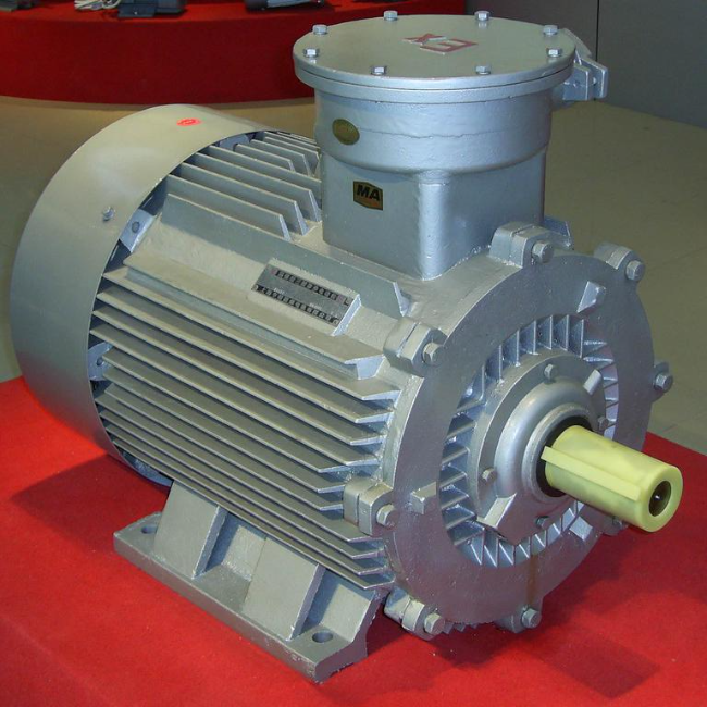 YE4-180M-2防爆电机45°角实拍